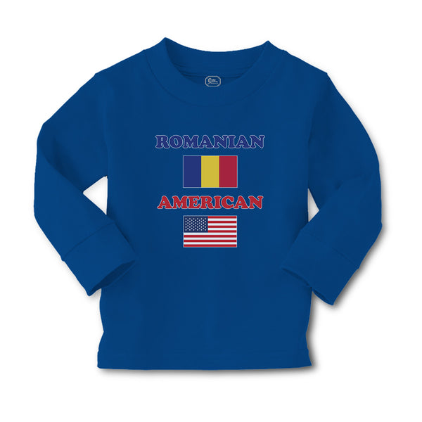 Baby Clothes American National Flag of Romanian and Usa Boy & Girl Clothes - Cute Rascals