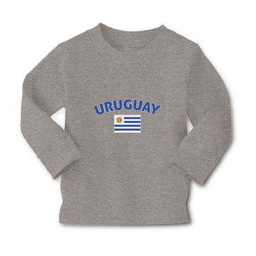 Baby Clothes Flag of Uruguay Usa Boy & Girl Clothes Cotton