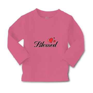 Baby Clothes Blessed with Heart Symbol Boy & Girl Clothes Cotton