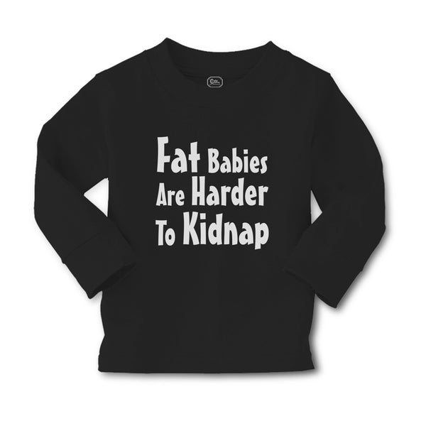 Baby Clothes Fat Babies Are Harder to Kidnap Boy & Girl Clothes Cotton - Cute Rascals