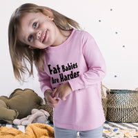 Baby Clothes Fat Babies Are Harder to Kidnap Boy & Girl Clothes Cotton - Cute Rascals