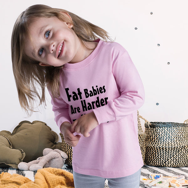 Baby Clothes Fat Babies Are Harder to Kidnap Boy & Girl Clothes Cotton - Cute Rascals
