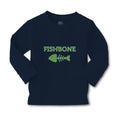 Baby Clothes Fishbone Skeleton Symbol Boy & Girl Clothes Cotton