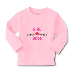 Baby Clothes Girl Boss with Red Little Hearts Pattern Boy & Girl Clothes Cotton - Cute Rascals