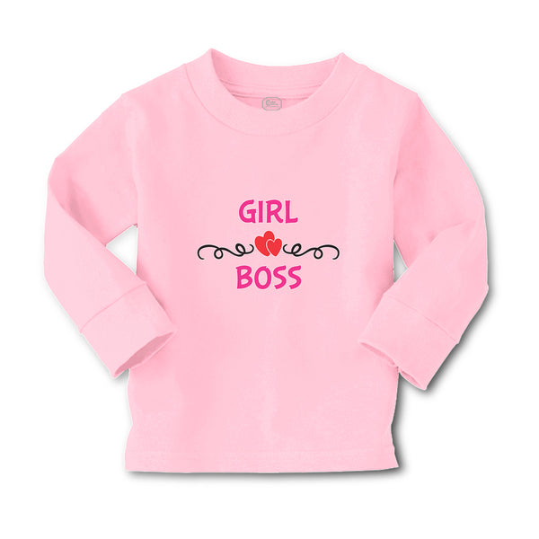 Baby Clothes Girl Boss with Red Little Hearts Pattern Boy & Girl Clothes Cotton - Cute Rascals