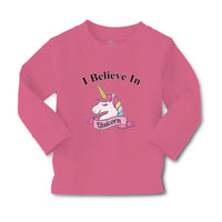 Baby Clothes I Believe in Unicorn with Single Horned Boy & Girl Clothes Cotton - Cute Rascals