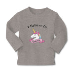 Baby Clothes I Believe in Unicorn with Single Horned Boy & Girl Clothes Cotton - Cute Rascals