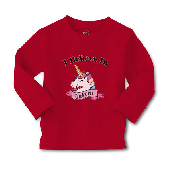 Baby Clothes I Believe in Unicorn with Single Horned Boy & Girl Clothes Cotton - Cute Rascals