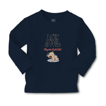 Baby Clothes I Cry When Stupid People Hold Me! Boy & Girl Clothes Cotton