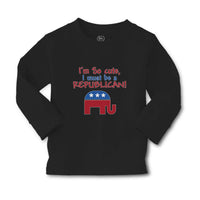 Baby Clothes I'M Cute, I Must Be A Republican! Boy & Girl Clothes Cotton - Cute Rascals