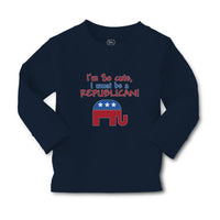 Baby Clothes I'M Cute, I Must Be A Republican! Boy & Girl Clothes Cotton - Cute Rascals