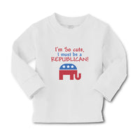 Baby Clothes I'M Cute, I Must Be A Republican! Boy & Girl Clothes Cotton - Cute Rascals