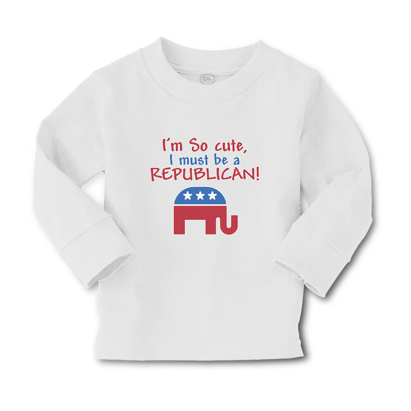 Baby Clothes I'M Cute, I Must Be A Republican! Boy & Girl Clothes Cotton - Cute Rascals