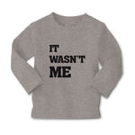 Baby Clothes It Wasn'T Me Boy & Girl Clothes Cotton - Cute Rascals