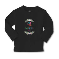 Baby Clothes My Tia Loves Me with Flower Wreath Boy & Girl Clothes Cotton - Cute Rascals
