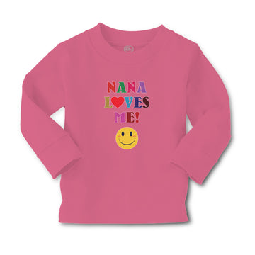 Baby Clothes Nana Loves Me! with Smile Boy & Girl Clothes Cotton