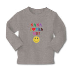 Baby Clothes Nana Loves Me! with Smile Boy & Girl Clothes Cotton - Cute Rascals