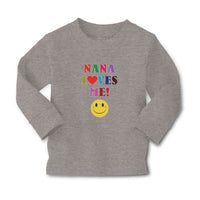 Baby Clothes Nana Loves Me! with Smile Boy & Girl Clothes Cotton - Cute Rascals