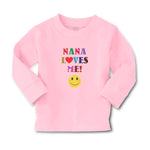 Baby Clothes Nana Loves Me! with Smile Boy & Girl Clothes Cotton - Cute Rascals