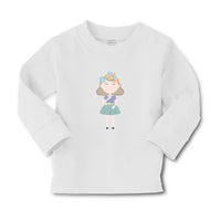 Baby Clothes Beautiful Girl in Flower Wreath with Eyes Closed Boy & Girl Clothes - Cute Rascals