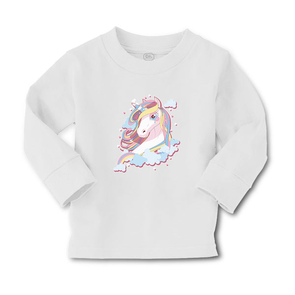Baby Clothes Beautiful Unicorn on Clouds with Stars Boy & Girl Clothes Cotton - Cute Rascals