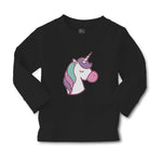 Baby Clothes Lovely Cute Sleepy Unicorn with Closed Eyes Boy & Girl Clothes - Cute Rascals