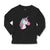 Baby Clothes Lovely Cute Sleepy Unicorn with Closed Eyes Boy & Girl Clothes - Cute Rascals