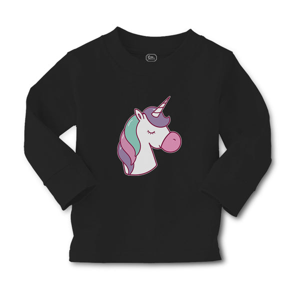 Baby Clothes Lovely Cute Sleepy Unicorn with Closed Eyes Boy & Girl Clothes - Cute Rascals