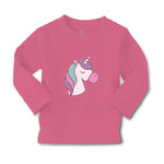 Baby Clothes Lovely Cute Sleepy Unicorn with Closed Eyes Boy & Girl Clothes - Cute Rascals