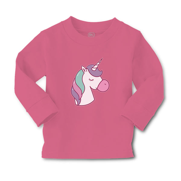 Baby Clothes Lovely Cute Sleepy Unicorn with Closed Eyes Boy & Girl Clothes - Cute Rascals