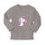Baby Clothes Lovely Cute Sleepy Unicorn with Closed Eyes Boy & Girl Clothes - Cute Rascals