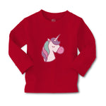 Baby Clothes Lovely Cute Sleepy Unicorn with Closed Eyes Boy & Girl Clothes - Cute Rascals