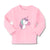 Baby Clothes Lovely Cute Sleepy Unicorn with Closed Eyes Boy & Girl Clothes - Cute Rascals