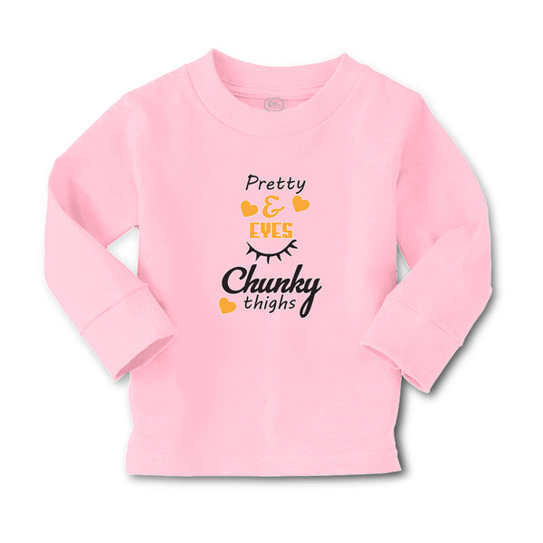 Baby Clothes Pretty & Eyes Chunky Thighs with Yellow Heart Boy & Girl Clothes - Cute Rascals
