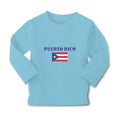 Baby Clothes American National Flag of Puerto Rico Usa Boy & Girl Clothes Cotton