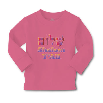 Baby Clothes Shalom Y'All Peace Boy & Girl Clothes Cotton