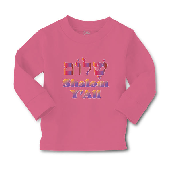 Baby Clothes Shalom Y'All Peace Boy & Girl Clothes Cotton - Cute Rascals