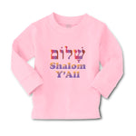 Baby Clothes Shalom Y'All Peace Boy & Girl Clothes Cotton - Cute Rascals