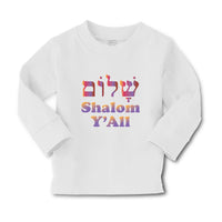 Baby Clothes Shalom Y'All Peace Boy & Girl Clothes Cotton - Cute Rascals