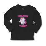 Baby Clothes Magical Colorful Unicorn Squad with Eyes Closed Boy & Girl Clothes - Cute Rascals