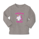 Baby Clothes Magical Colorful Unicorn Squad with Eyes Closed Boy & Girl Clothes - Cute Rascals