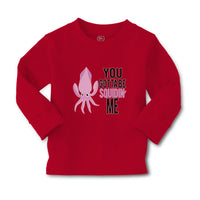 Baby Clothes You Gotta Be Squidin' Me An Squid with Big Eyes Boy & Girl Clothes - Cute Rascals