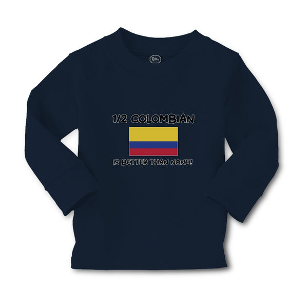 Baby Clothes 1 2 Colombian Is Better than None! Flag of Colombian Cotton - Cute Rascals