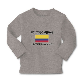 Baby Clothes 1 2 Colombian Is Better than None! Flag of Colombian Cotton