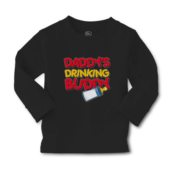 Baby Clothes Daddy's Drinking Buddy with Baby's Feeding Bottle Cotton - Cute Rascals