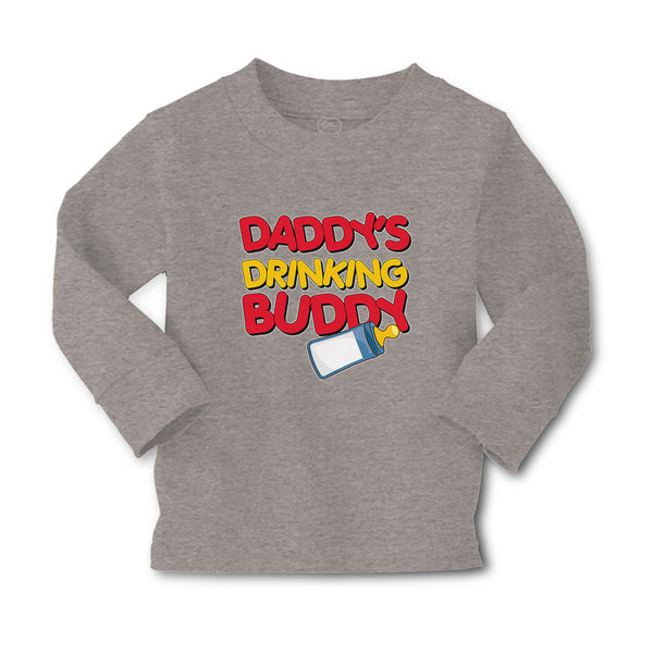 Baby Clothes Daddy's Drinking Buddy with Baby's Feeding Bottle Cotton - Cute Rascals