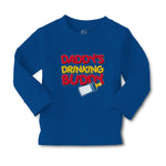 Baby Clothes Daddy's Drinking Buddy with Baby's Feeding Bottle Cotton - Cute Rascals