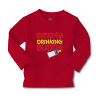 Baby Clothes Daddy's Drinking Buddy with Baby's Feeding Bottle Cotton - Cute Rascals