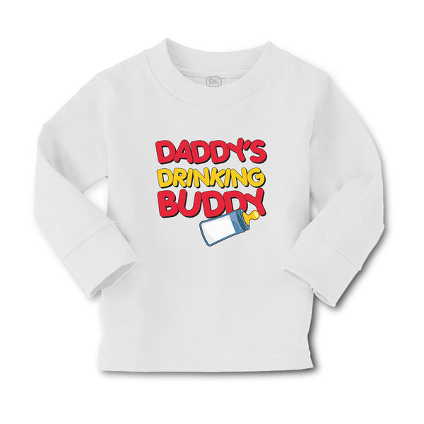 Baby Clothes Daddy's Drinking Buddy with Baby's Feeding Bottle Cotton - Cute Rascals