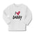 Baby Clothes I Love Daddy Boy & Girl Clothes Cotton - Cute Rascals